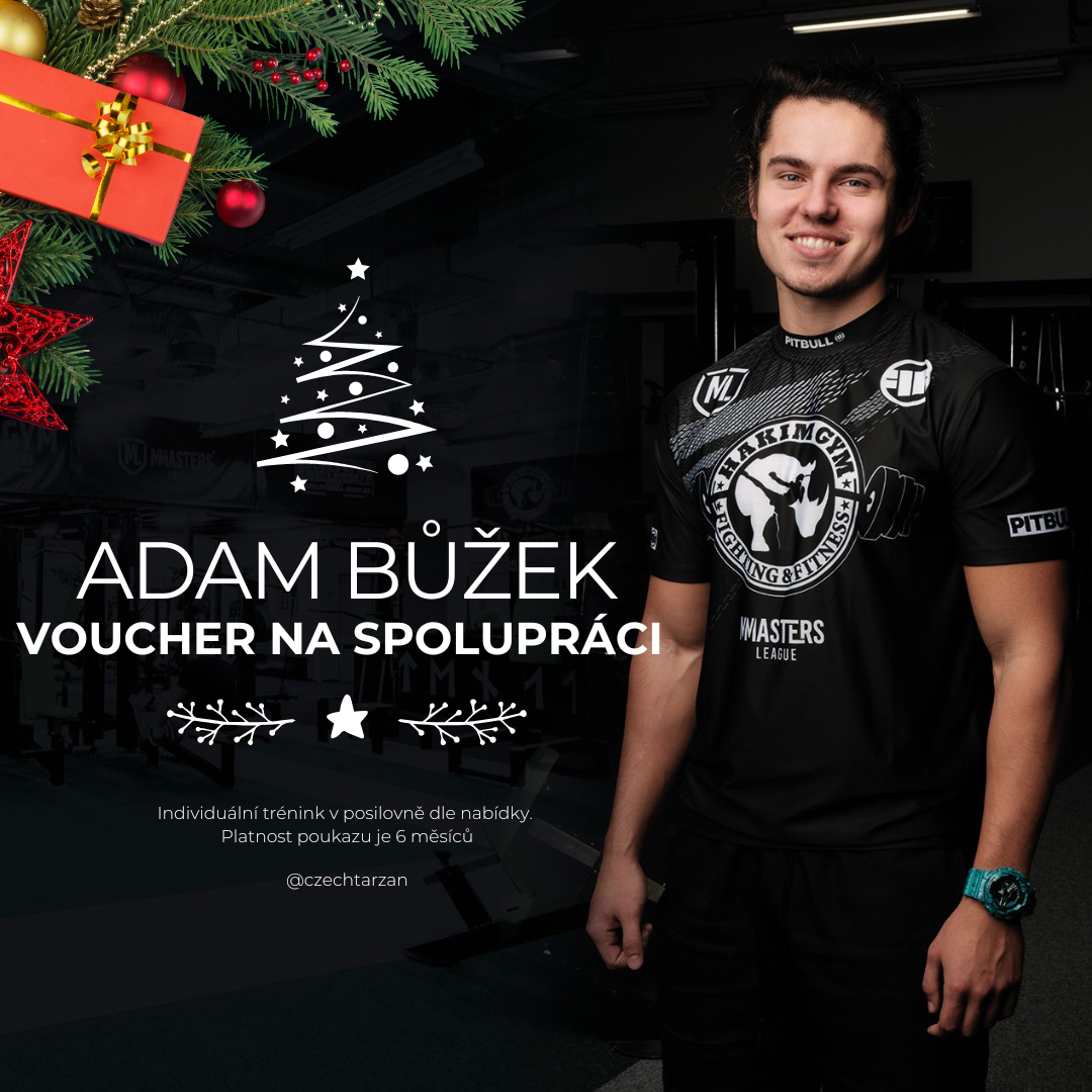 VÁNOČNÍ DÁREK - Měsíční spolupráce s trenérem